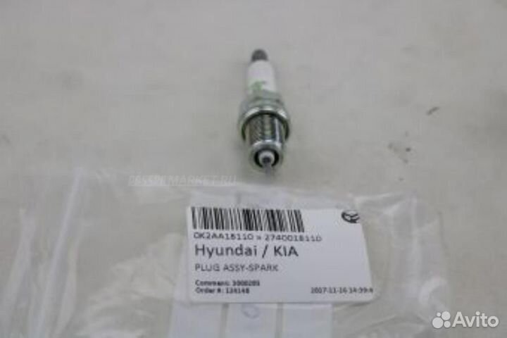 Hyundai-KIA 27400-18110 Свеча зажигания