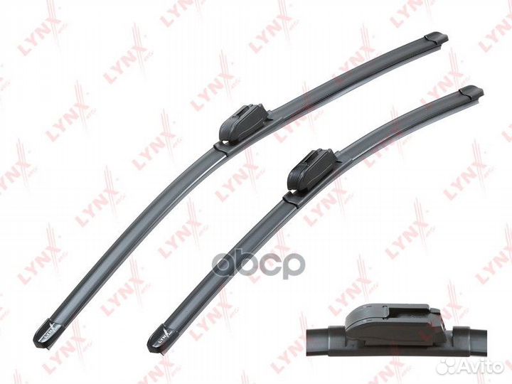 Комплект бескаркасных щеток стеклоочистителя 60