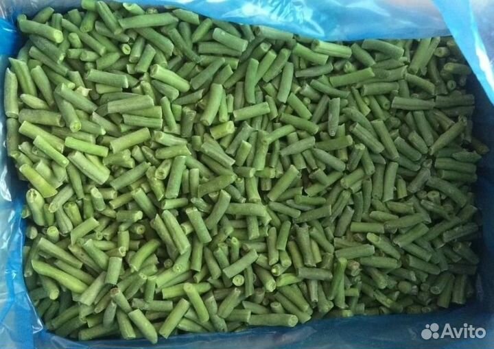 Фасоль стручковая резаная свежемороженая 10кг