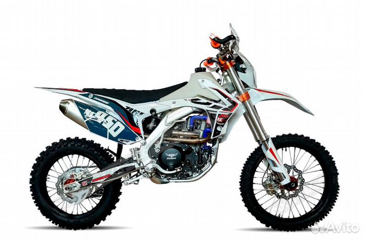 Мотоцикл zuumav FX NC450 с фарой