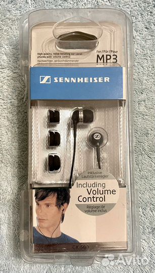 Наушники Sennheiser CX-500 новые, не оригинал