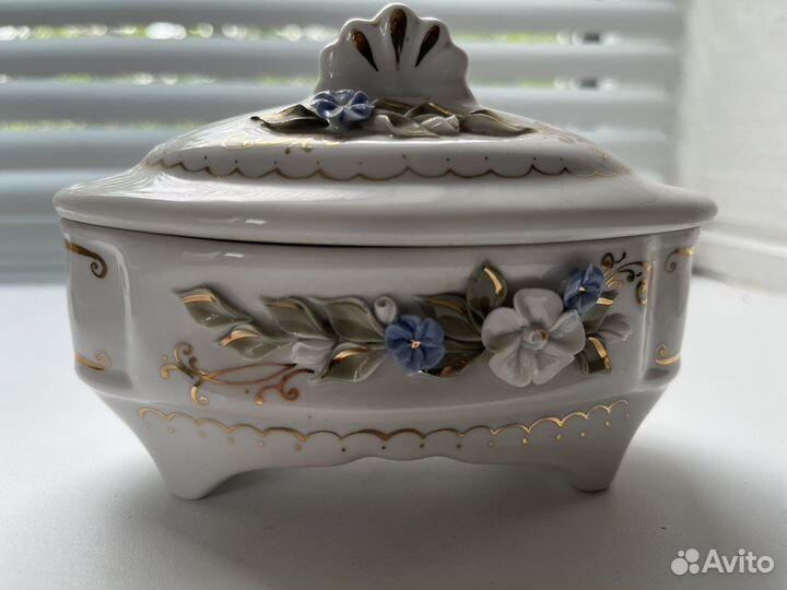 Шкатулка керамическая