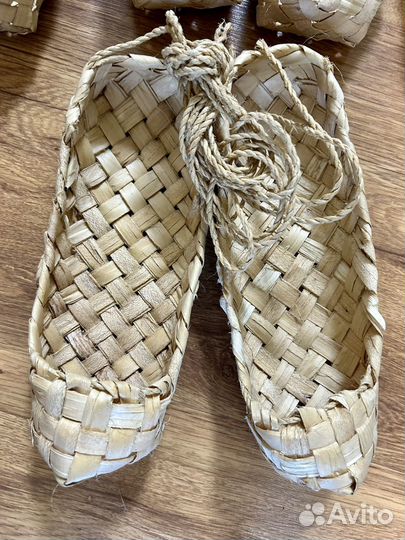Лапти лыковые липовые