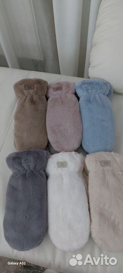 Варежки Ugg экомех