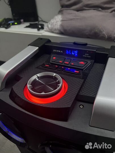 Колонка supra SMB-880 с караоке (140 вт)