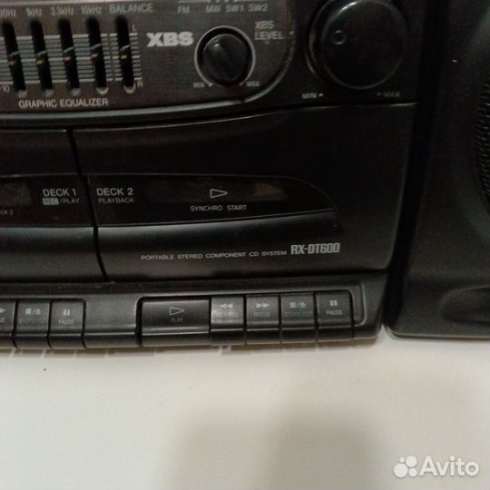 Музыкальный центр panasonic rx dt600