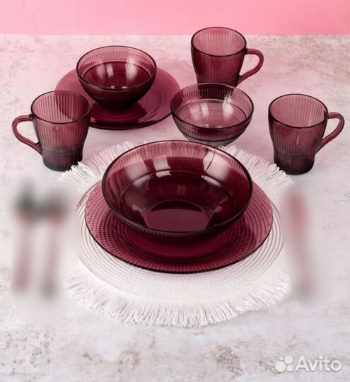 Набор посуды Luminarc 30 предметов Новый