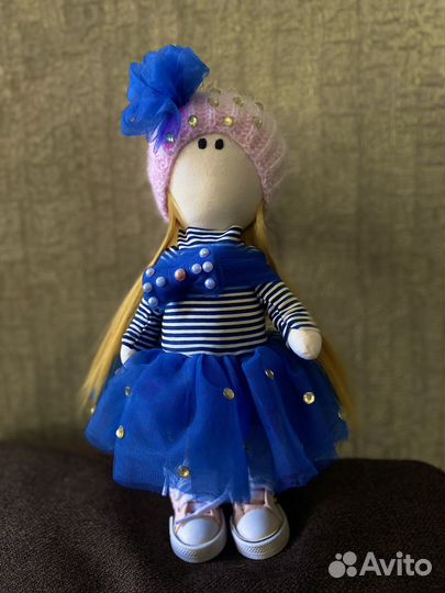 Интерьерная кукла тильда игрушка