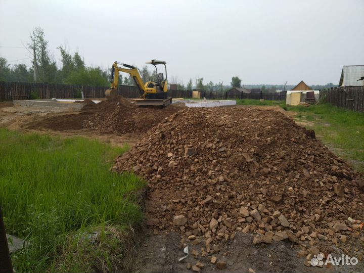 Услуги мини экскаватора