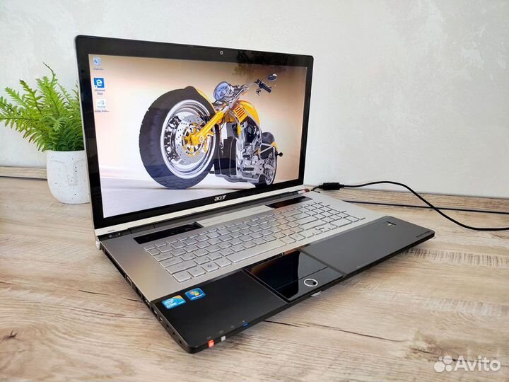 Большой Acer 18.4 FHD/SSD+HDD/DVD/Core i5