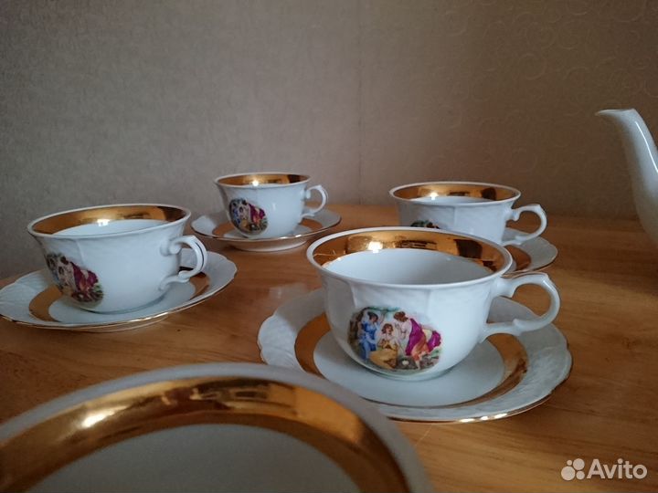 Сервиз чайный Чехословакия 70 годы