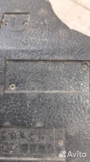 Абсорбер двери задний левый Mercedes C Class W205