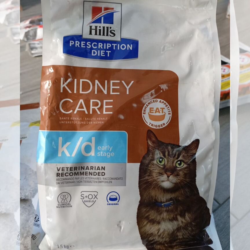 Корм для кошек hills kidney care