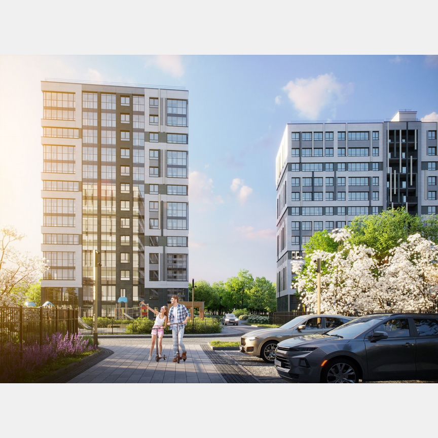 Квартира-студия, 37,1 м², 2/13 эт.