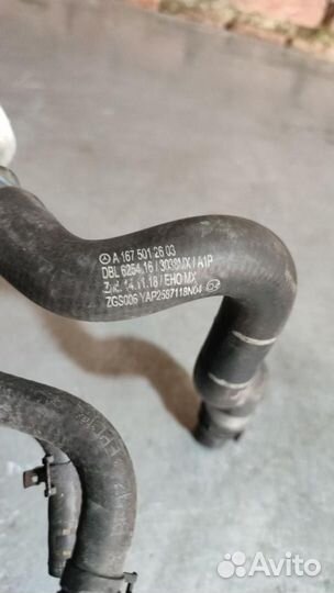 Патрубок охлаждения Mercedes-Benz GLE V167