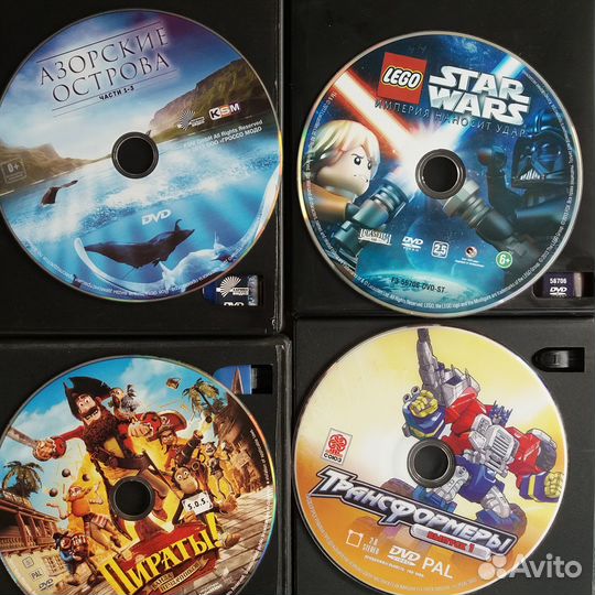 DVD диски мультфильмы