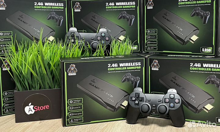 Игровая приставка Game stick 64gb