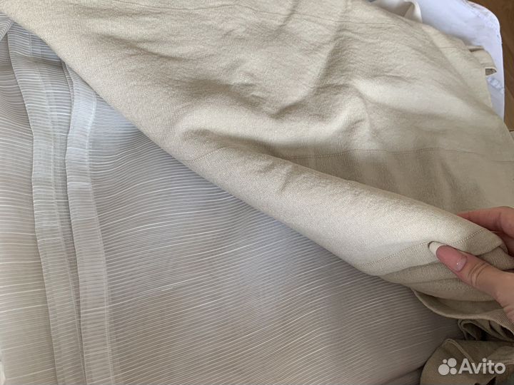 Комплект шторы и тюль