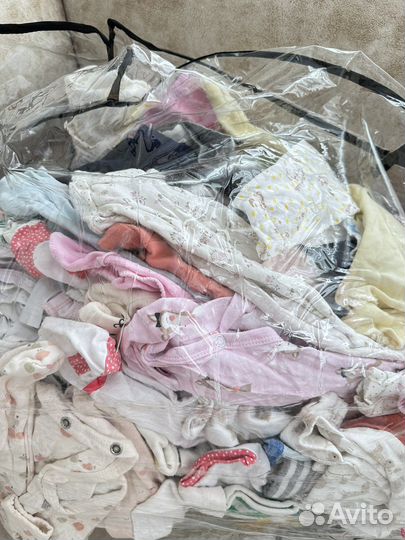Огромный пакет вещей детских