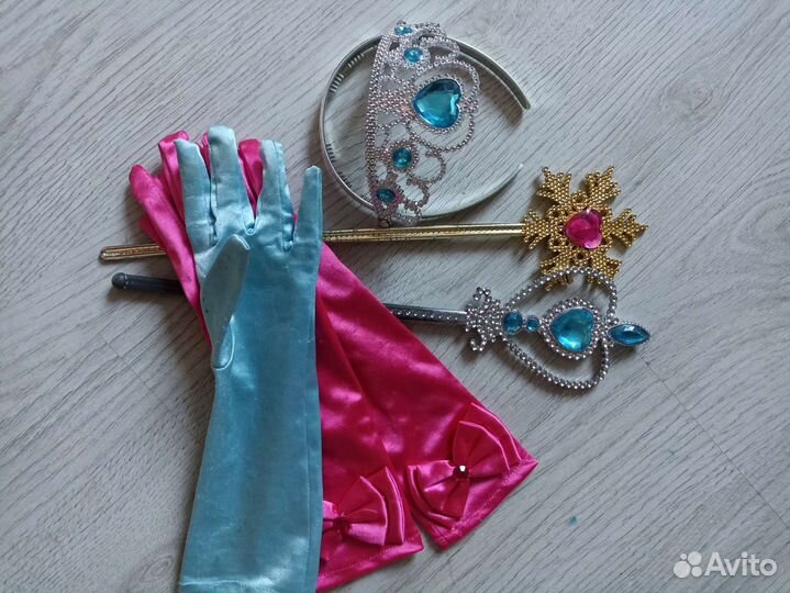 Костюм Анны/ костюм Эльзы Холодное сердце 110