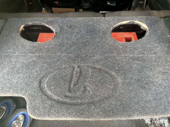 Акустическая полка ваз 2112