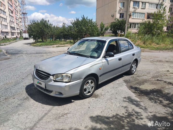 Hyundai Accent 1.5 МТ, 2008, 170 000 км