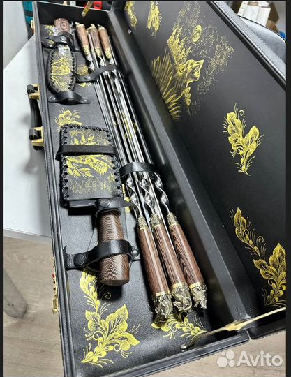 Шампура в кейсе