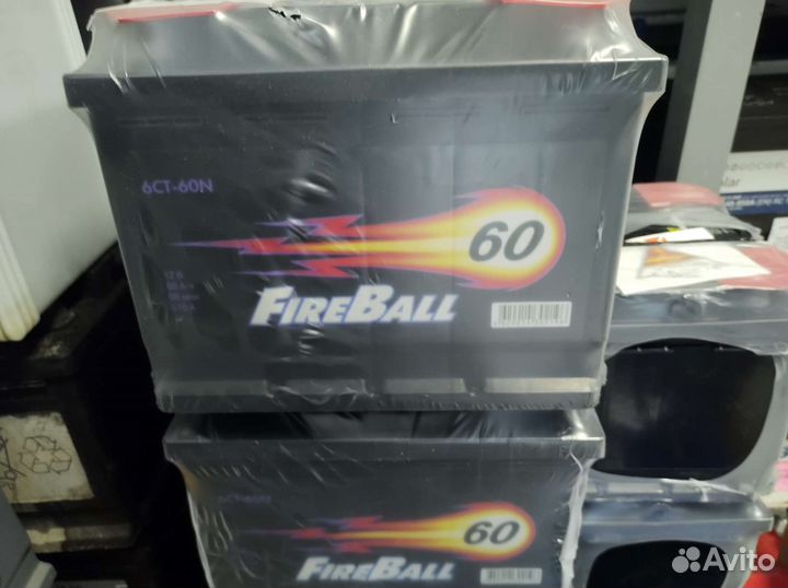 Аккумуляторы Fire Ball 60А Доставка