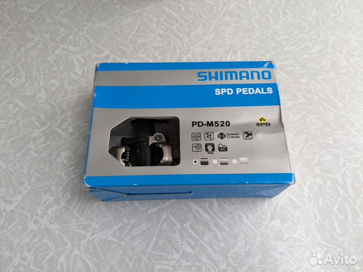 Педали Shimano PD M520