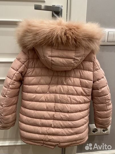 Парка двусторонняя для девочки 6-7 лет