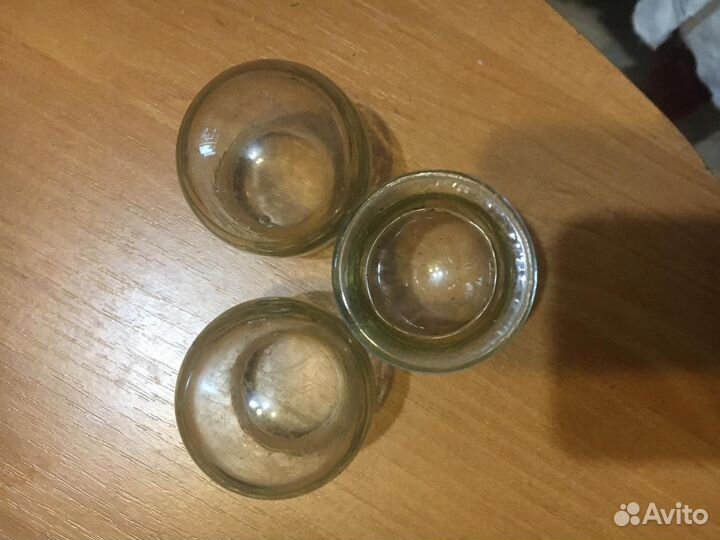 Медицинские банки стеклянные СССР