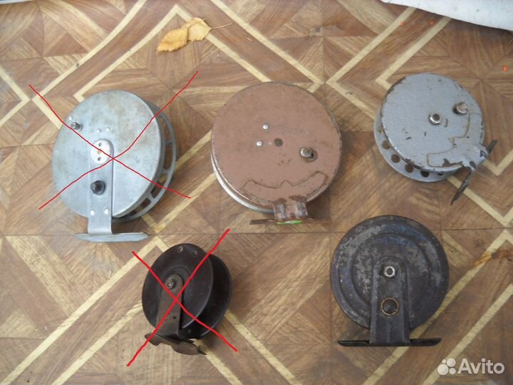 Катушки рыболовные СССР