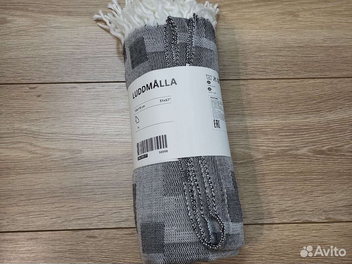 Луддмолла плед покрывало IKEA