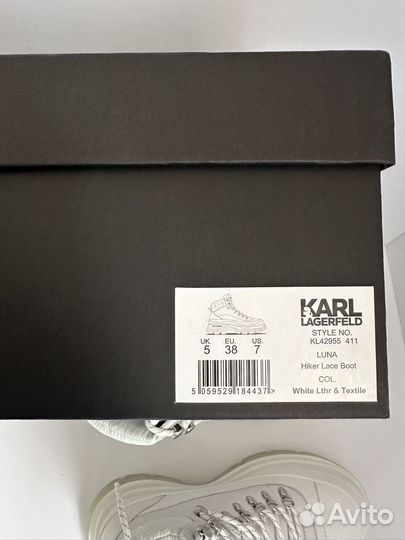 Ботинки Karl Lagerfeld 38 новые