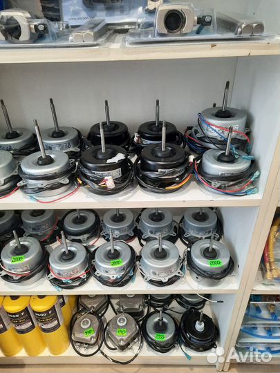 Двигатель вентилятора на сплит систему, датчики