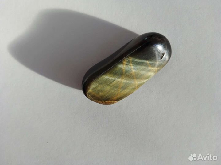 Кошачий глаз,натуральный камень мельхиор