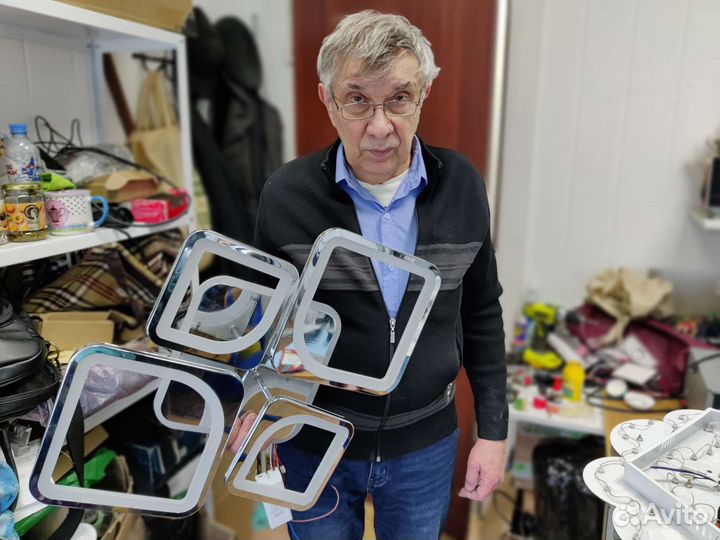 Ремонт светодиодных, LEDлюстр, светильники, панели