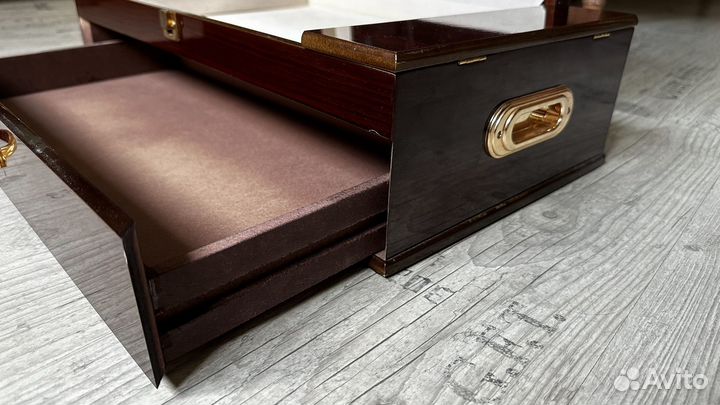 Шкатулка кейс деревянный сундук