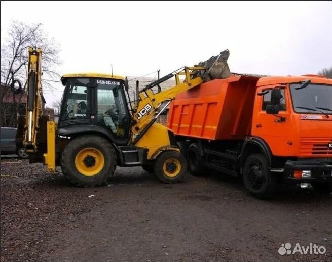 Аренда самосвал. Доставка песок, щебень