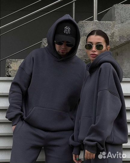 Костюм двойка на флисе муж/жен