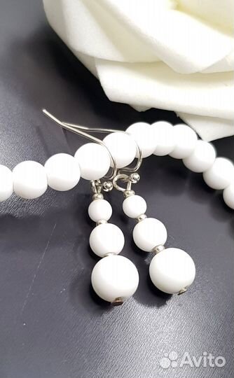 Колье и серьги набор бижутерия