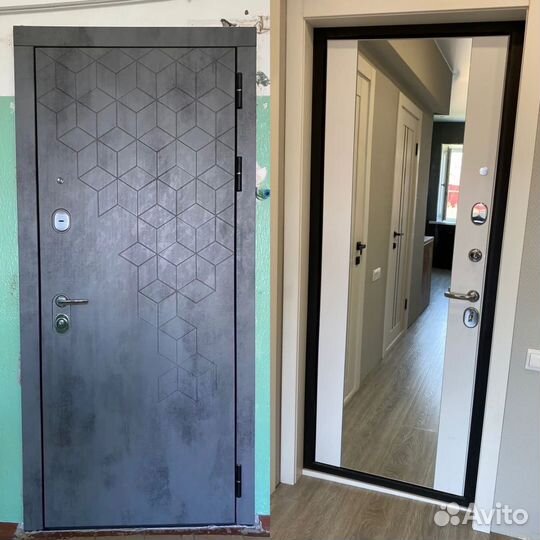 Входная дверь / Дверь с зеркалом / Терморазрыв