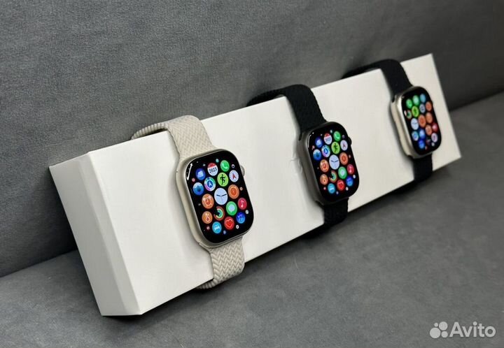 Apple Watch 9,8,7, Premium Смарт часы Гарантия