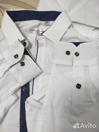 Рубашка белая 38-40 на подростка