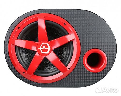 Сабвуфер активный Ural AS-D12A RED hurricane