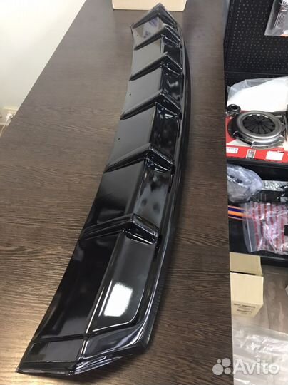 Диффузор (накладка) заднего бампера Приора 2