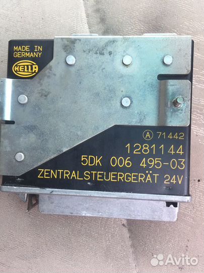 Блок управления светом даф