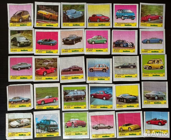 Коллекции вкладышей BomBibom