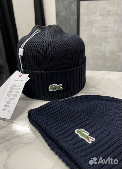 Мужская шапка Lacoste
