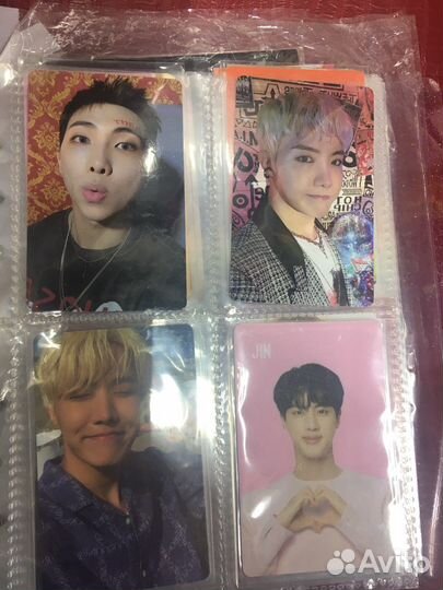 Карты Bts (бтс ) (Чимин, Хосок,Намджун, Джин)